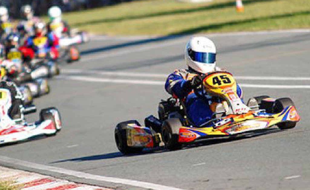 Gary Scott leads the clubman heavy race during round three of the recent Ipswich club championships. Gary Scott leads the clubman heavy race during round three of the recent Ipswich club championships.